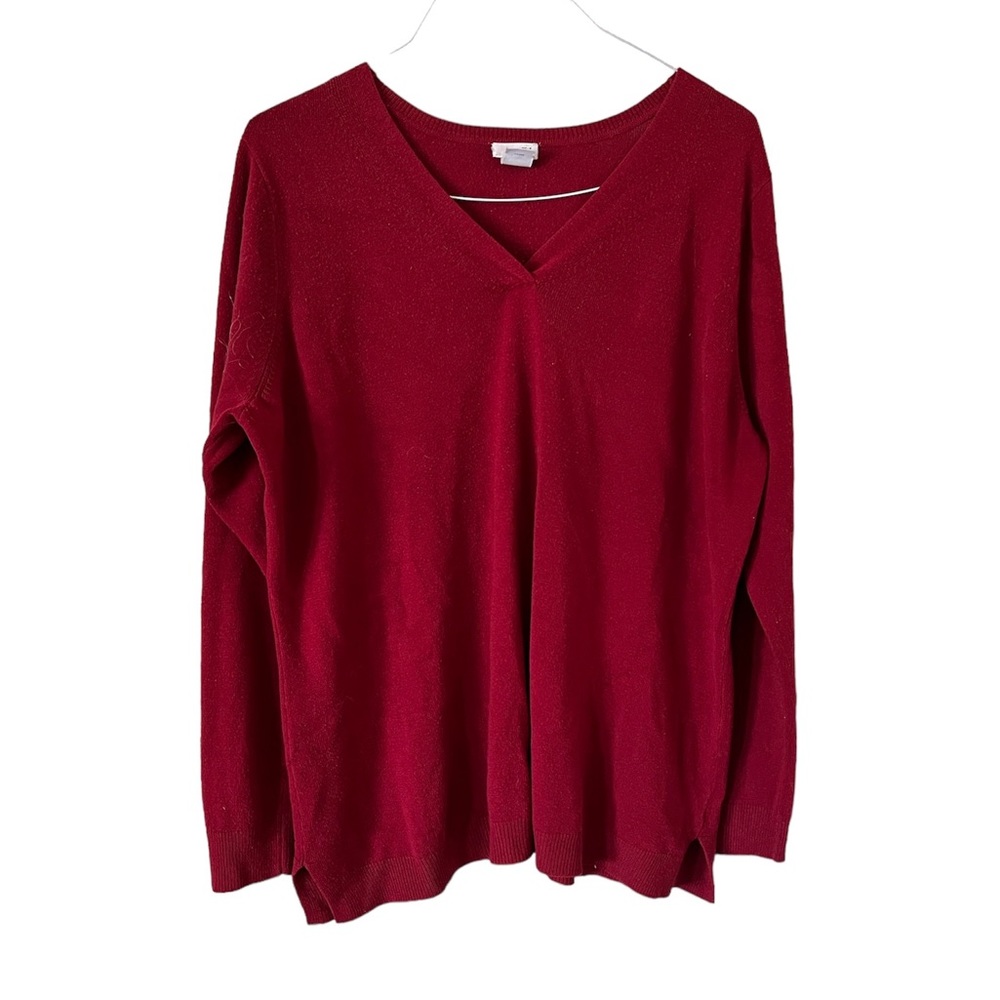 Sz 2X Red Sweater